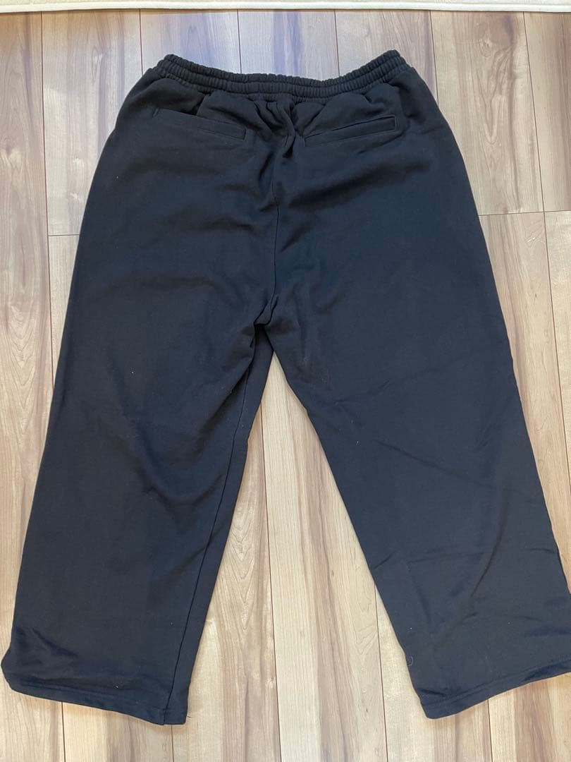 パンツ KEBOZ WAPPEN SWEAT PIN TUCK PANTS
