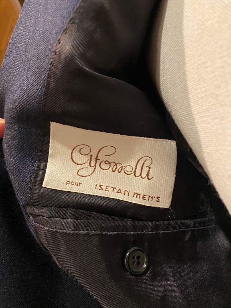 Cifonelli カルーゾ製 ジャケット シルクウール　イタリア製　フレンチ