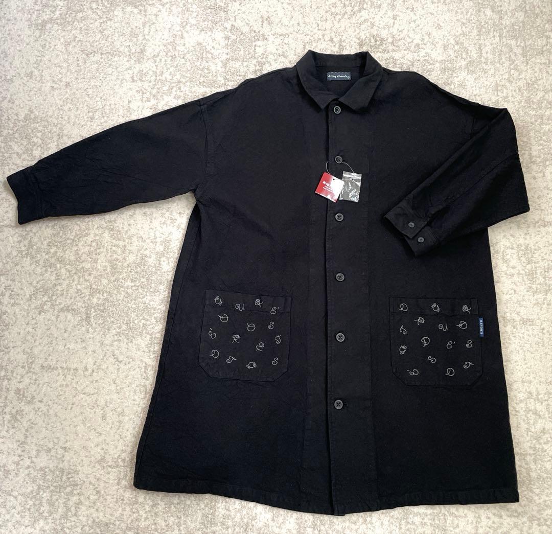 【新品】 ドラッグストアーズ ロングコート　ブラック