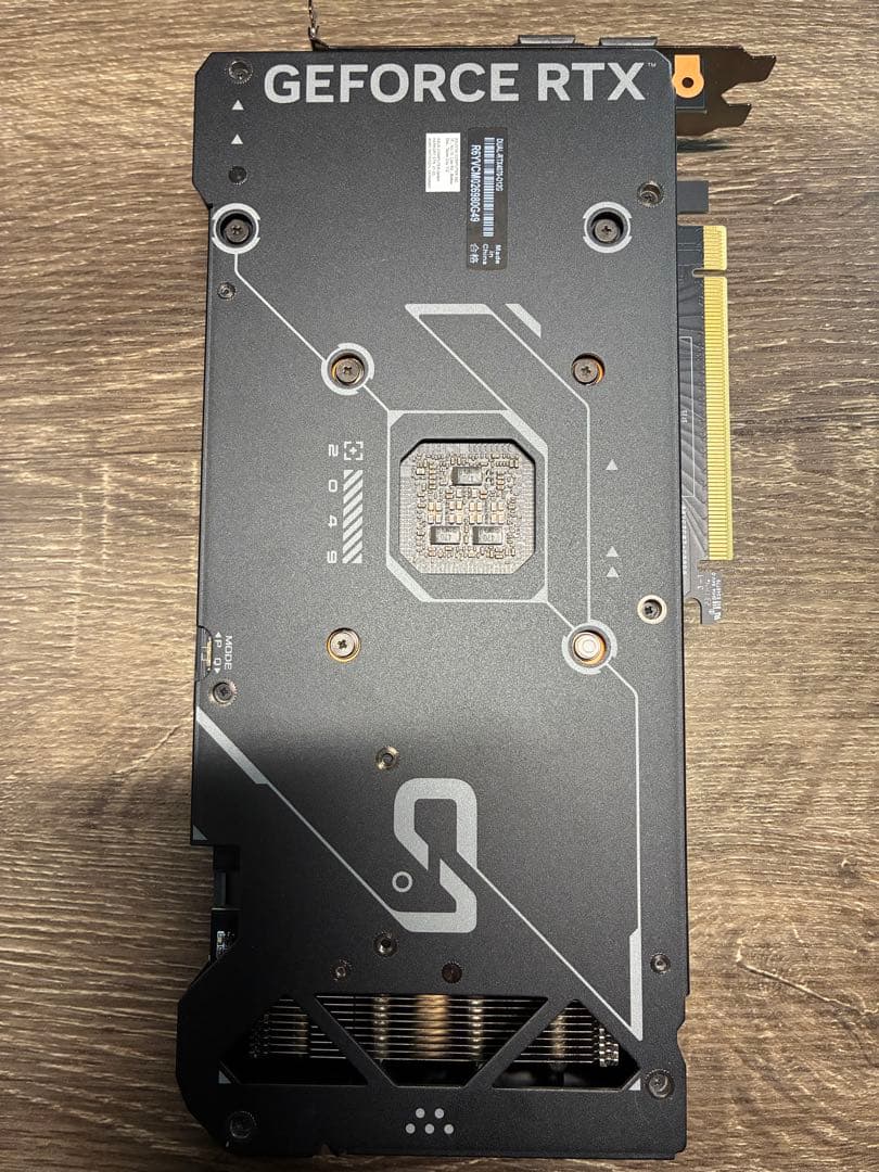 【動作確認済】ASUS GEFORCE RTX4070 12GB DUAL OC