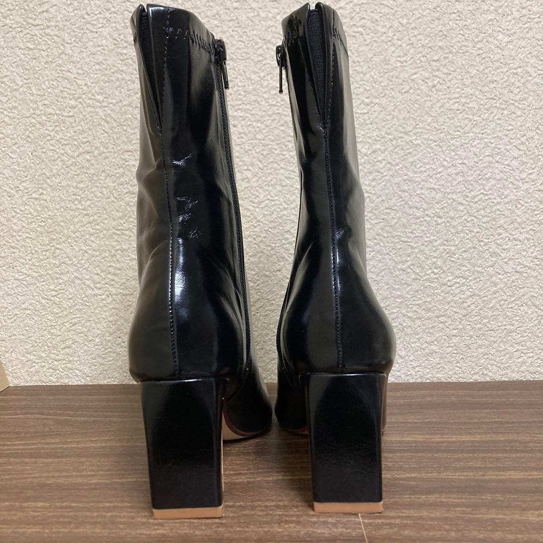 Ameri UND SQUARE TOE SHORT BOOTS Mサイズ