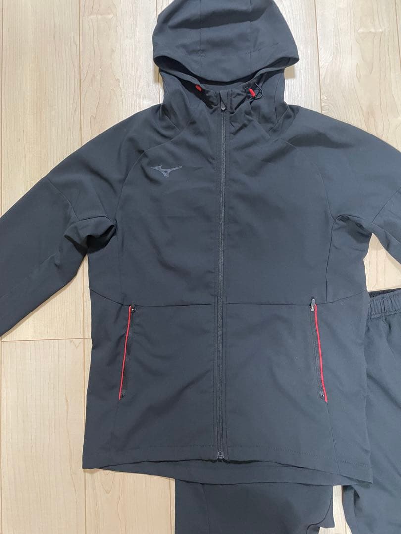 ミズノ mizuno 上下 ストレッチクロスフーディー パンツ 32MCB010