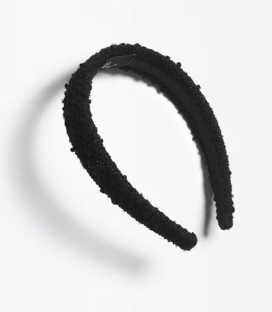 希少品　CHANEL　カチューシャ　ツイード　ヘアバンド　正規ブティック購入