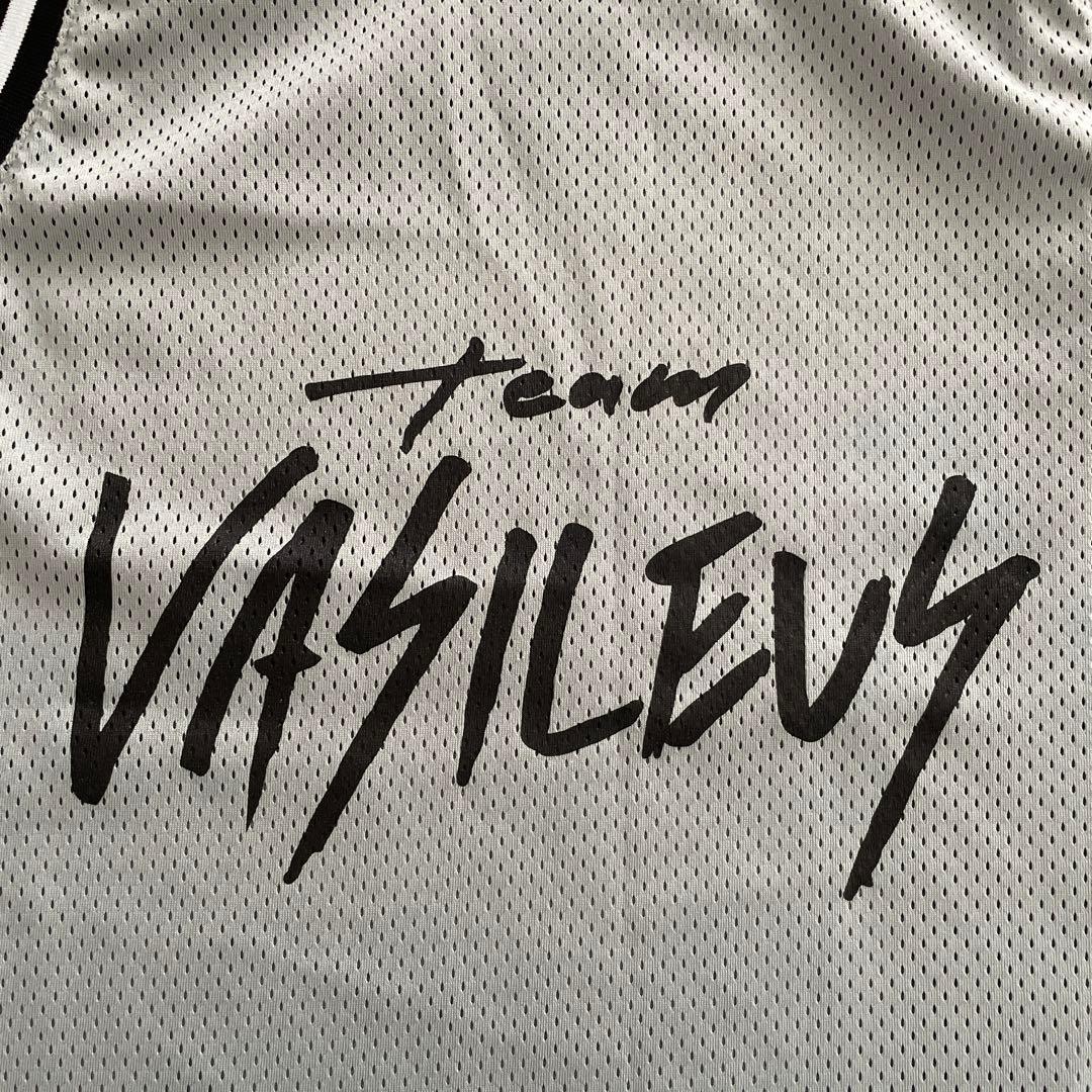 【SALE】team VASILEUS Mesh Tank top Gray