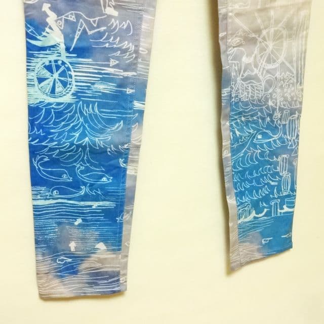 新品❗️ツモリチサト レディース スカイハイ ストレッチパンツ　サイズ2