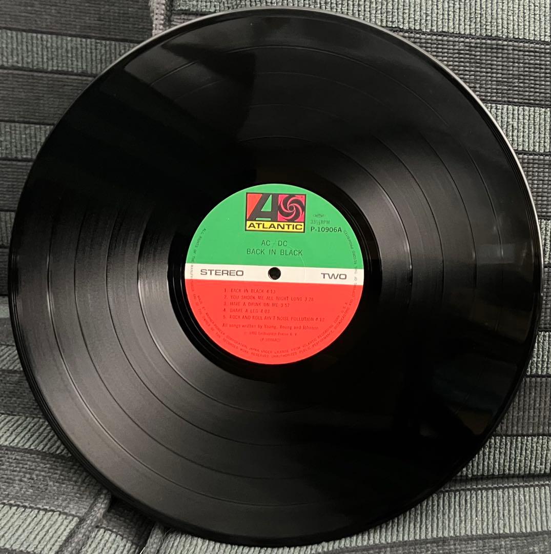 AC/DC - Back in Black 国内オリジナル盤レコード
