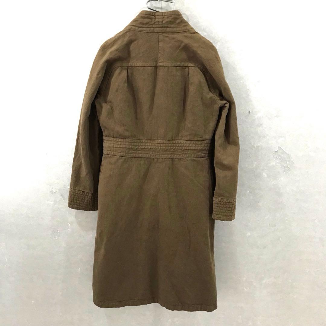 Share spirit ヘリンボーン ミリタリーコート ガウン 美品 36