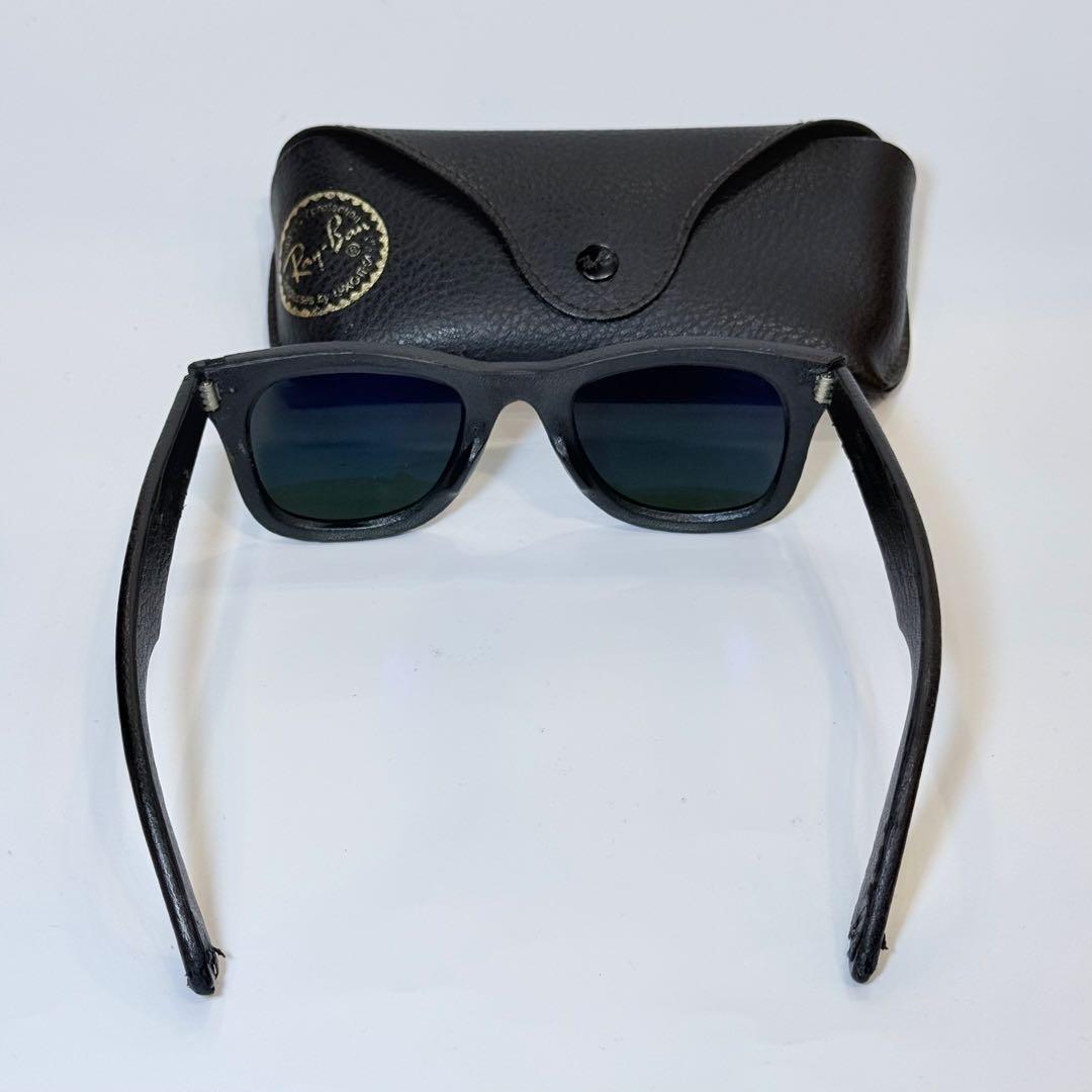 m*i様 Ray-Ban RB2140QM Wayfarer Leather レ