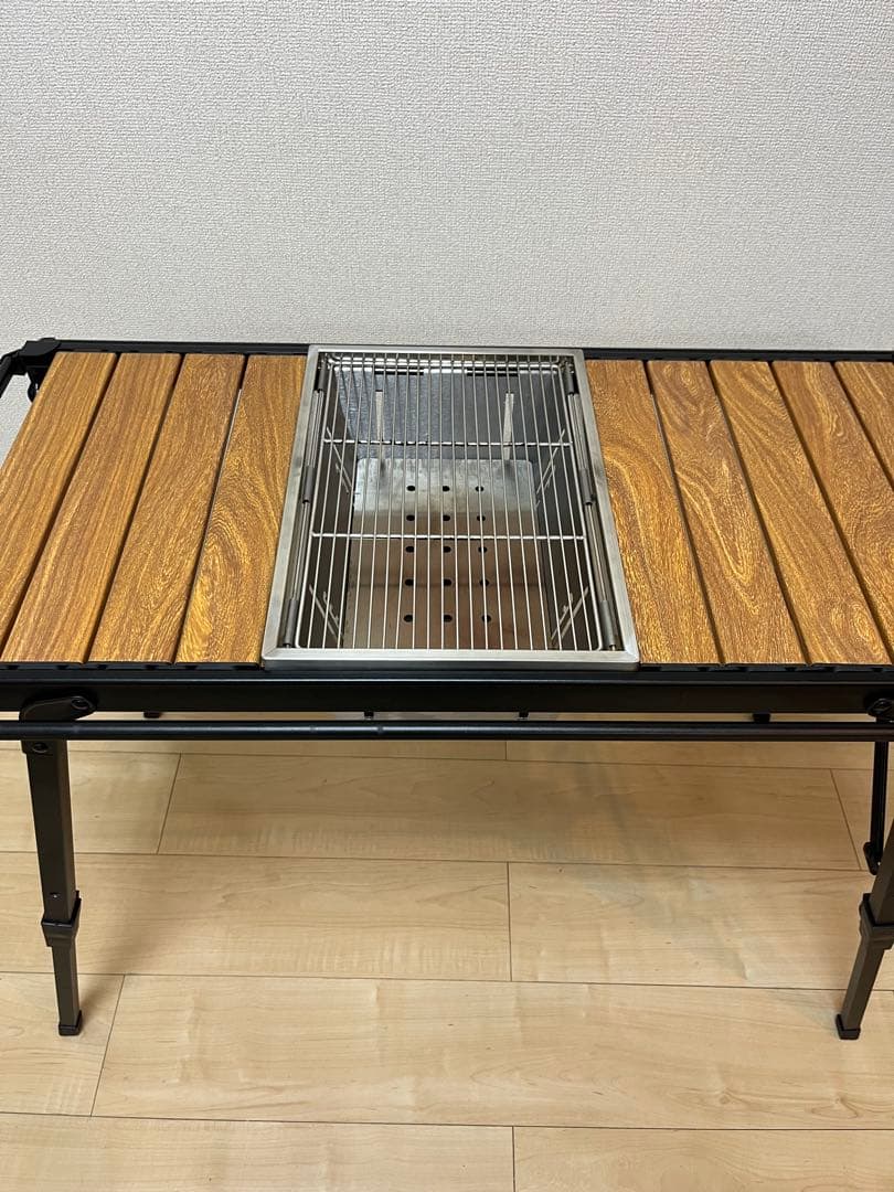 【3点セット】IGTテーブル＋BBQグリル＋シングルバーナーテーブルラック
