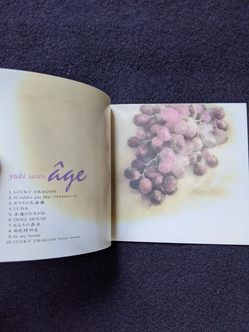 斉藤由貴　アルバム　age アージュ　紙ジャケット仕様　HQCD　LUNA