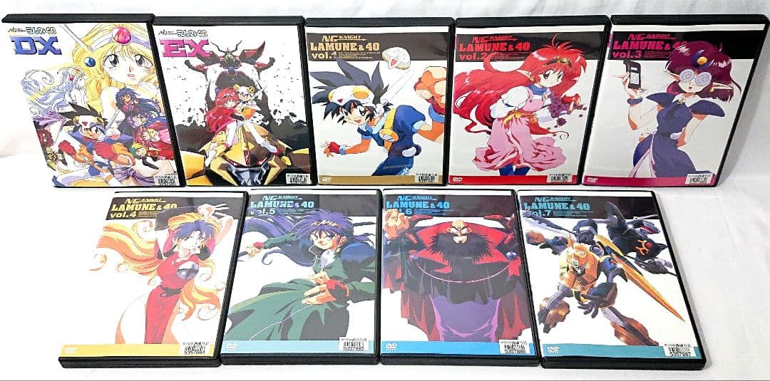 NG騎士ラムネ&40/EX/DX【DVD】全9巻セット