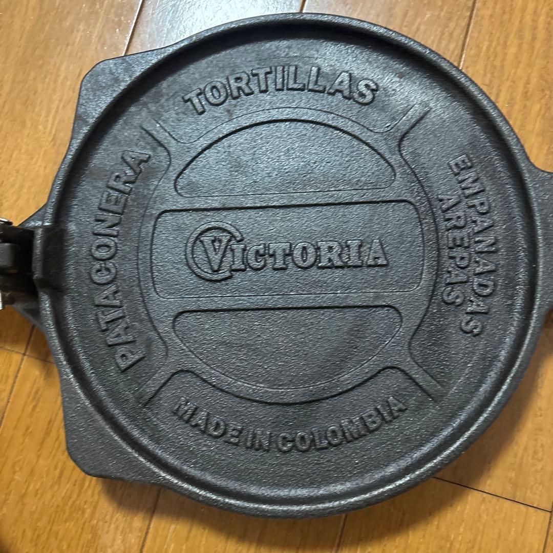 Victoria トルティーヤプレス 20cm 鋳鉄製 8インチ