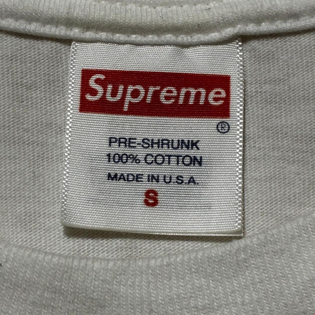Supreme Play Dead Tシャツ USA製 Sサイズ ホワイト