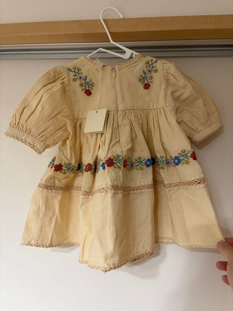 ワンピース Apolina Patsy Dress - Milk 1-2y