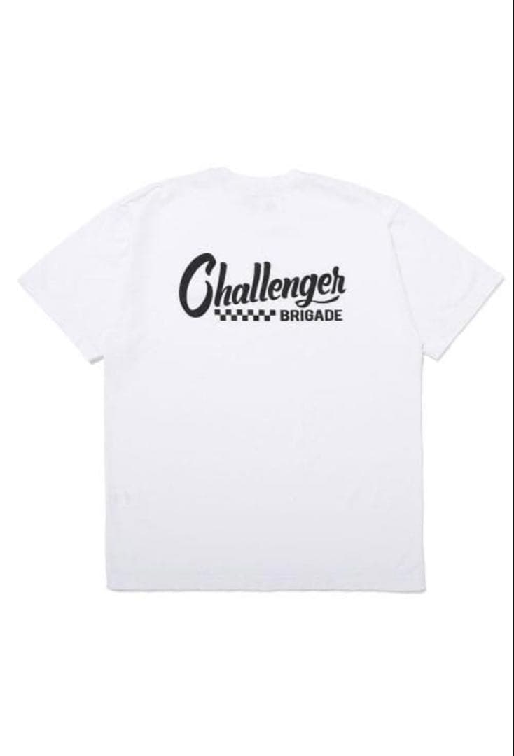 新品★Challenger★チャレンジャー★CHECKER LOGO TEE★