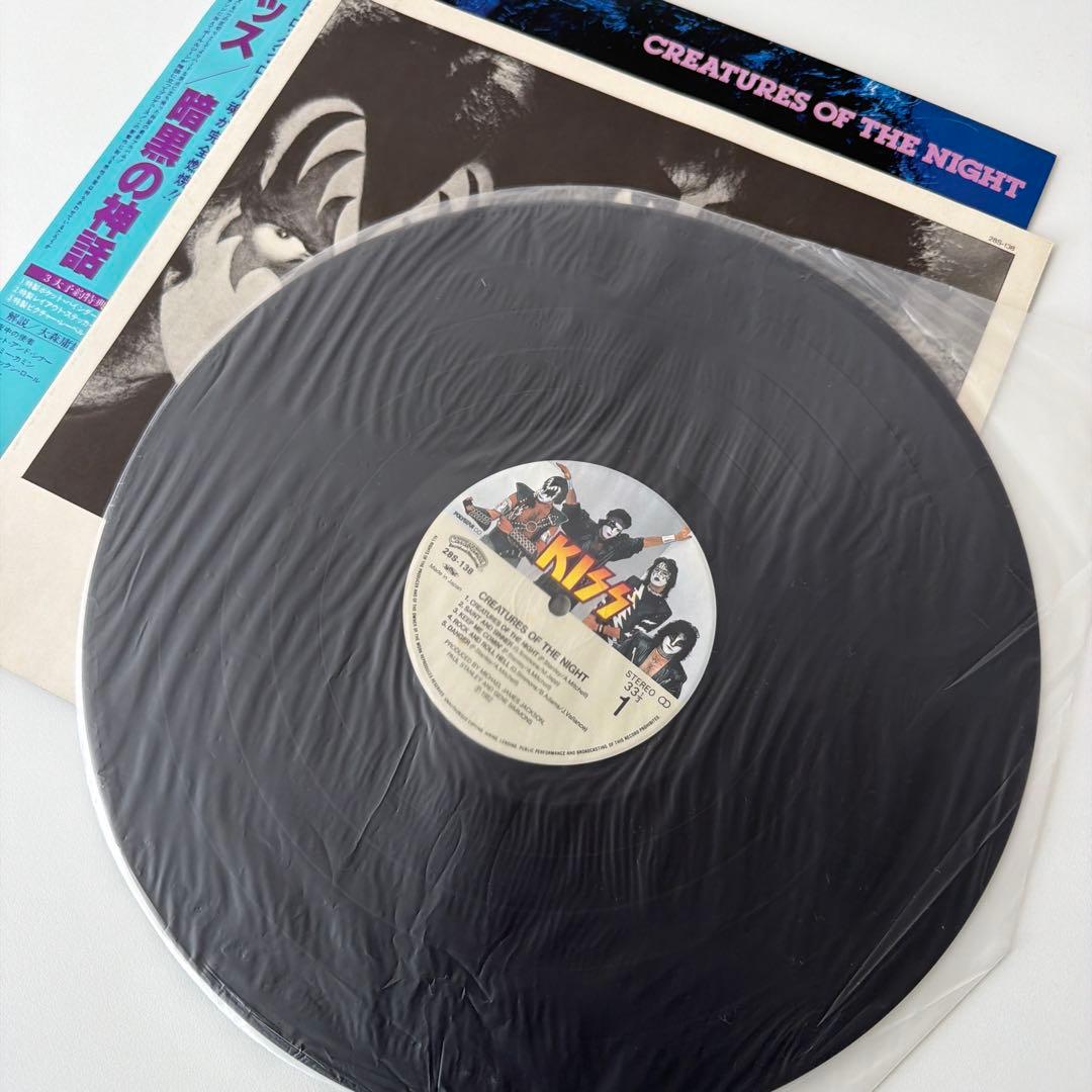 【即購入可】KISS/暗黒の神話 レコード
