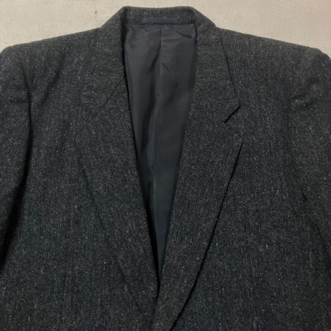 i40)美品コムデギャルソン　オムメンズツイードスーツ上下　80's Mサイズ
