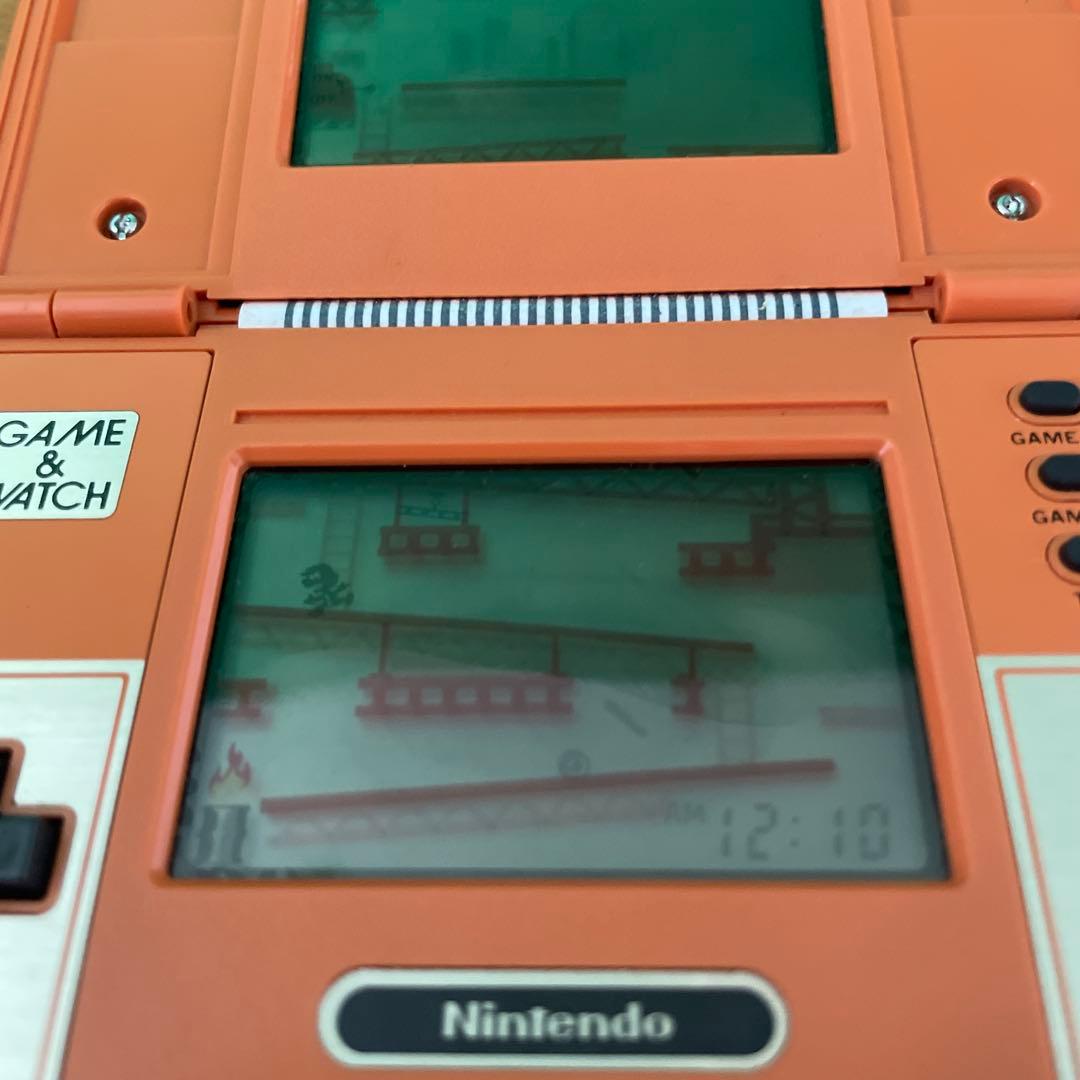 【動作品】任天堂　ドンキーコング　ゲーム&ウォッチ GAME&WATCH