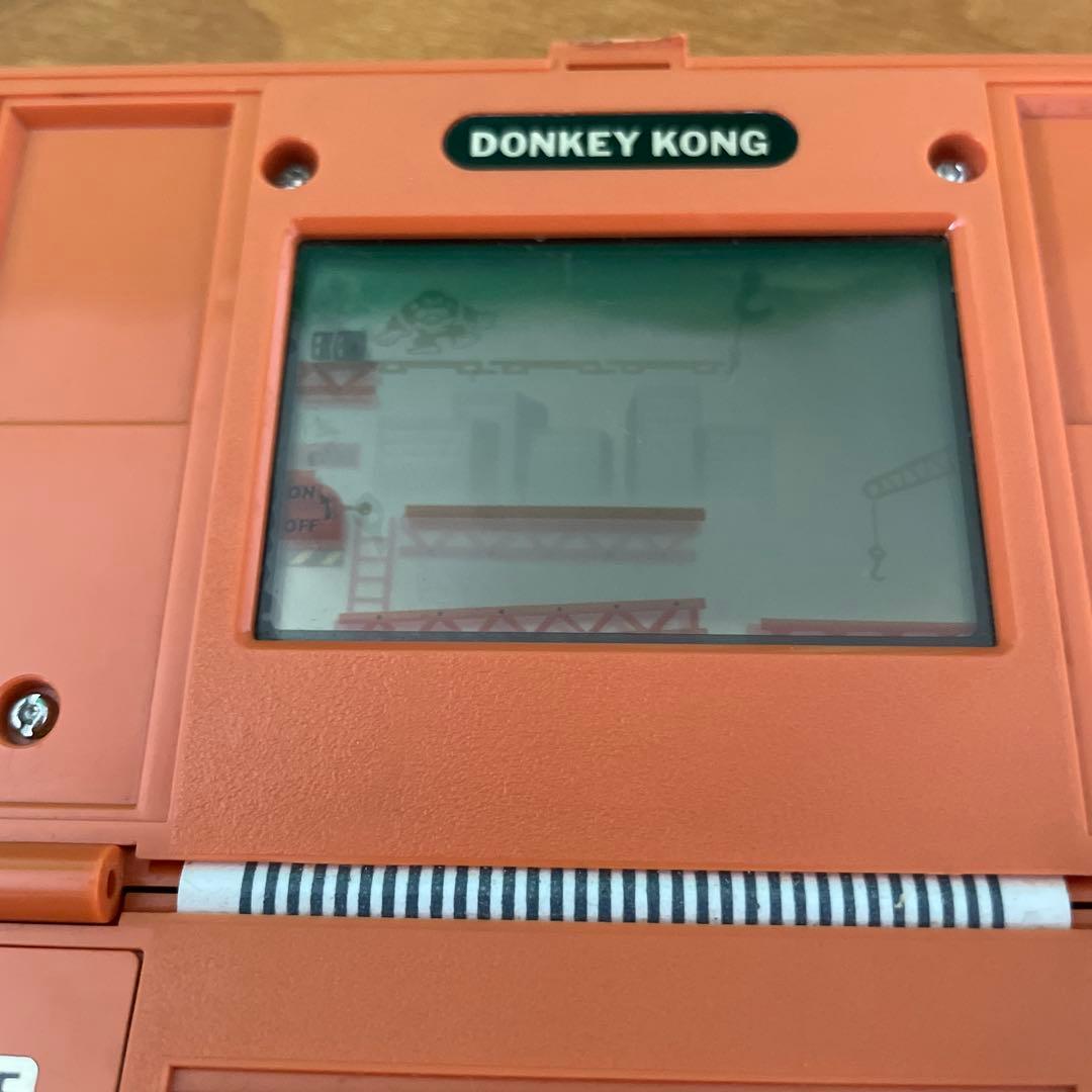 【動作品】任天堂　ドンキーコング　ゲーム&ウォッチ GAME&WATCH