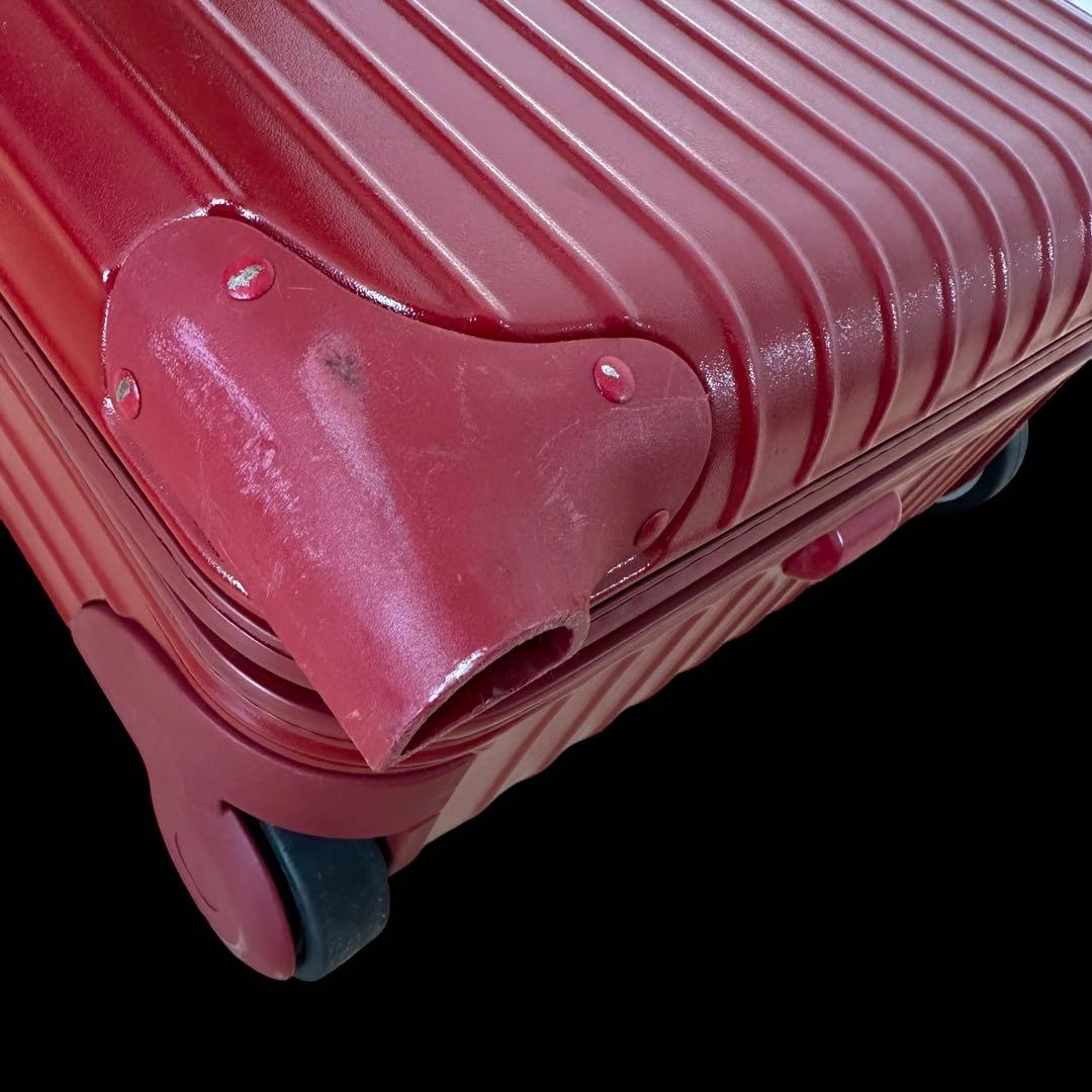 リモワRIMOWAレッド33L 2輪キャリー