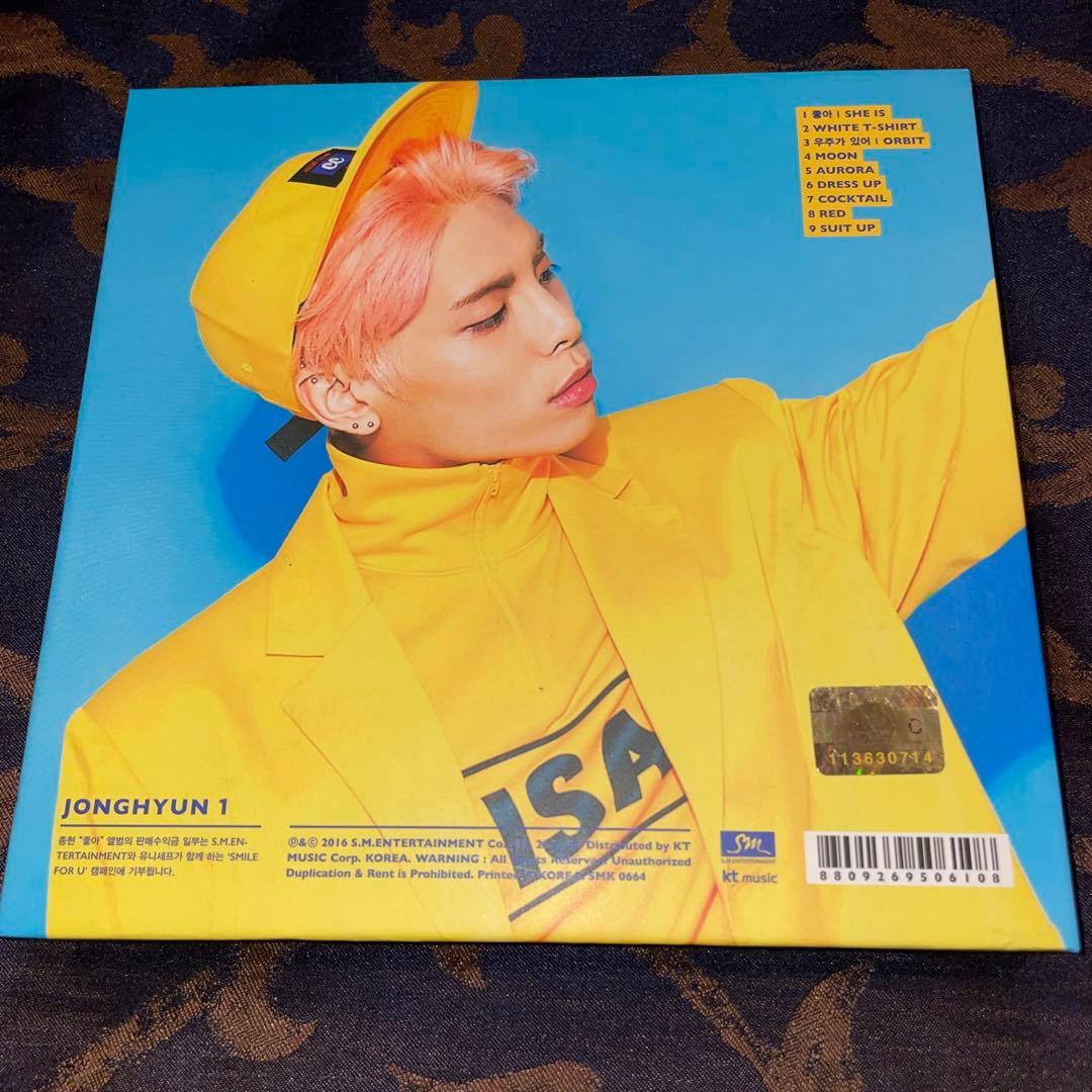 トレカ付　SHINee ジョンヒョン チョアJonghyun she is