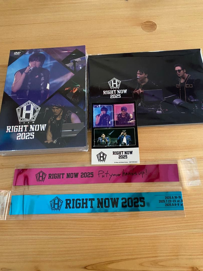 チャングンソクTEAM H RIGHT NOW 2025 DVD他