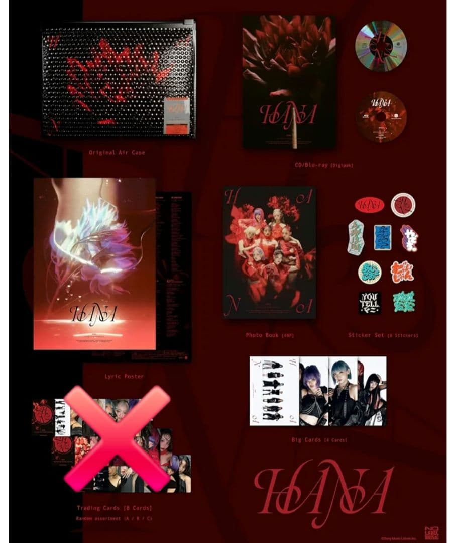 【新品未使用品】HANA 1stアルバム [Blu-ray付完全生産限定盤]