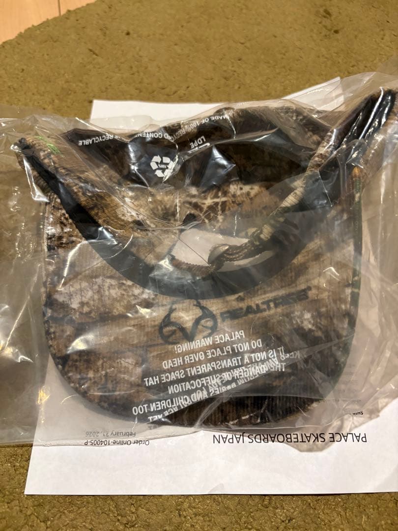 PALACE Cord Realtree パレス コードリアルツリー エッジ