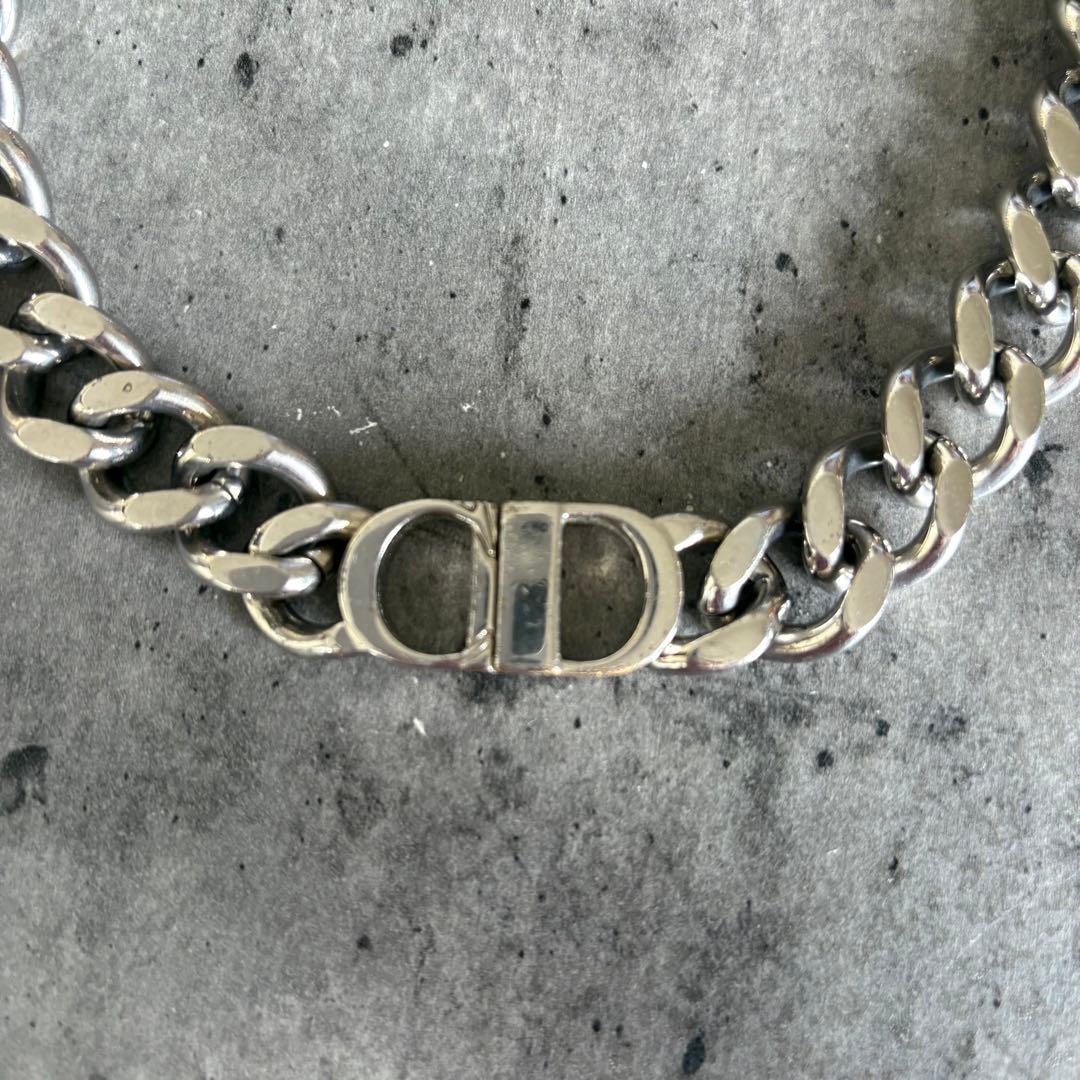 Dior ディオール CD Icon チェーンリンク ネックレス