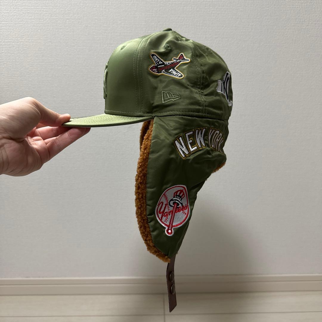 【new era × ALPHA】 59fifty Dog Ear 7 5/8