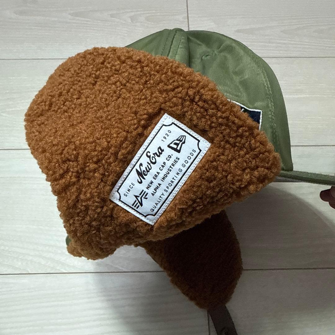 【new era × ALPHA】 59fifty Dog Ear 7 5/8