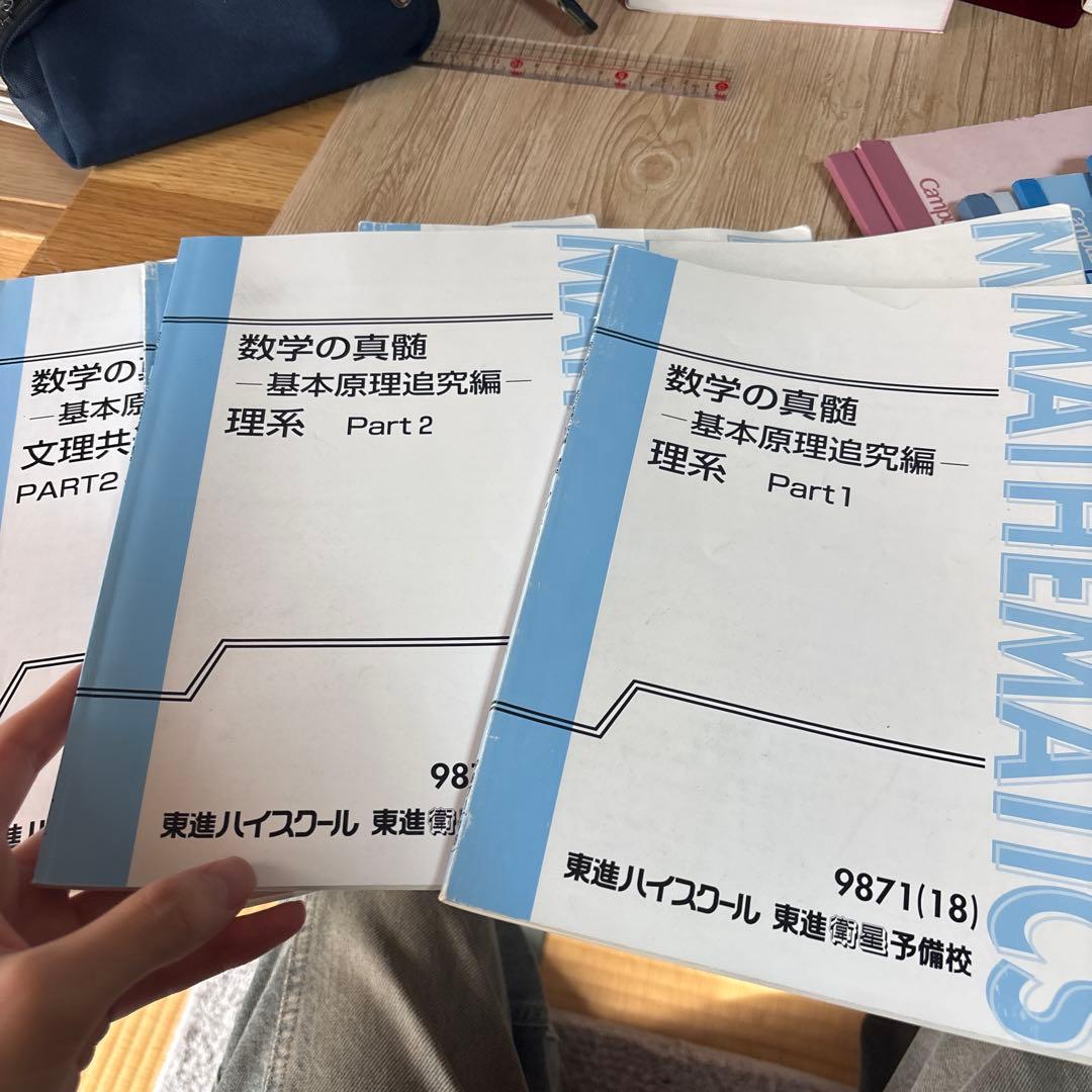 数学の真髄 文理共通＋数Ⅲ ※文理共通編は板書あり　値下げ交渉OK