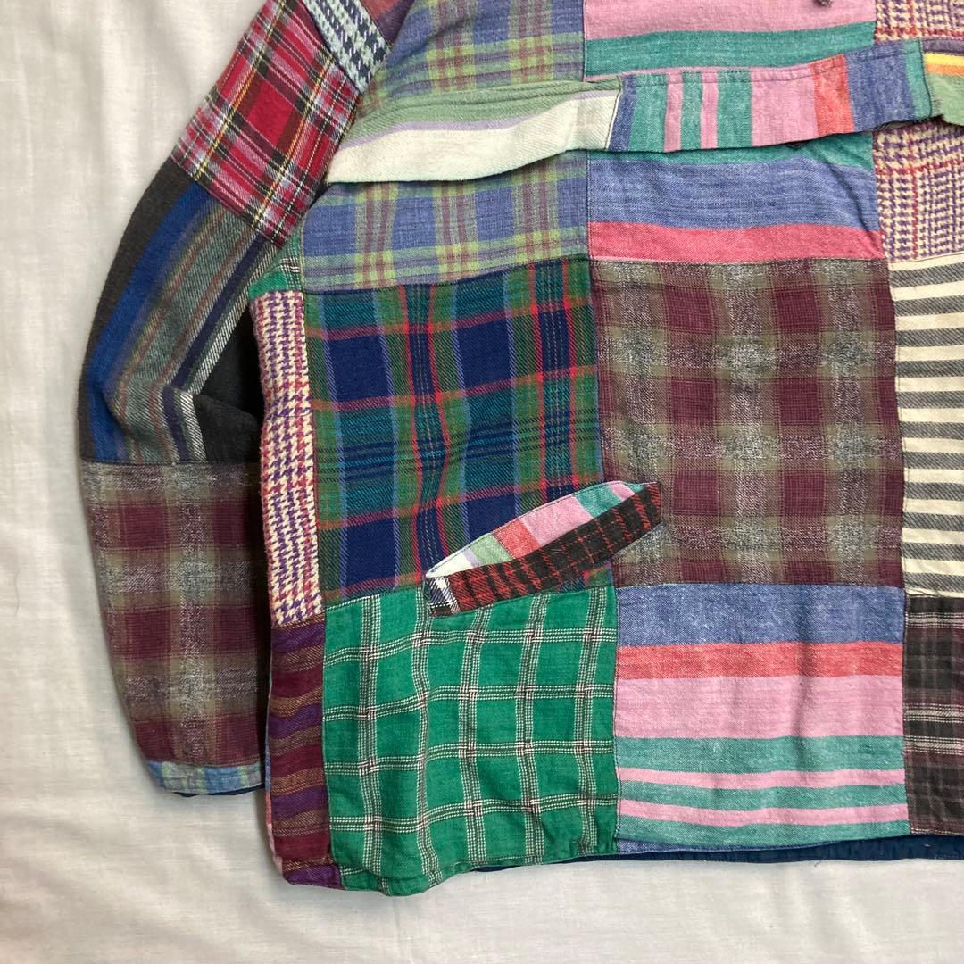 ジャケット・アウター 1990s Vintage,patchwork,pullover Hoodie