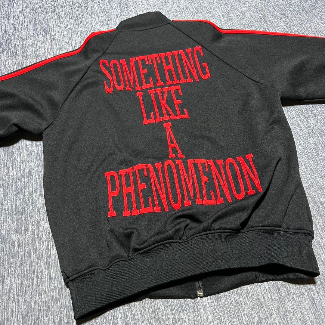 希少 PHENOMENON フェノメノン 2006年 バックロゴ袖ラインジャージ
