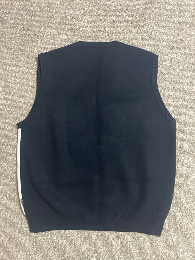 トップス stussy photo jacquard vest