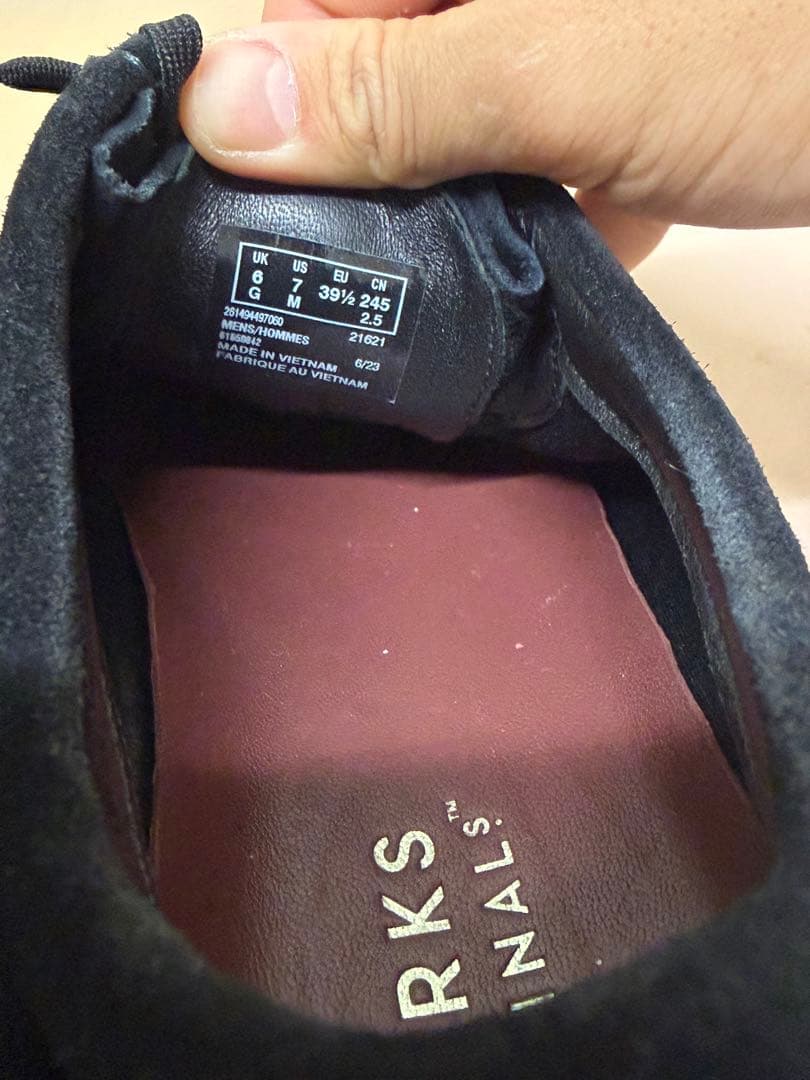 クラークス　ワラビー　ゴアテックス Clarks Wallabee gtx