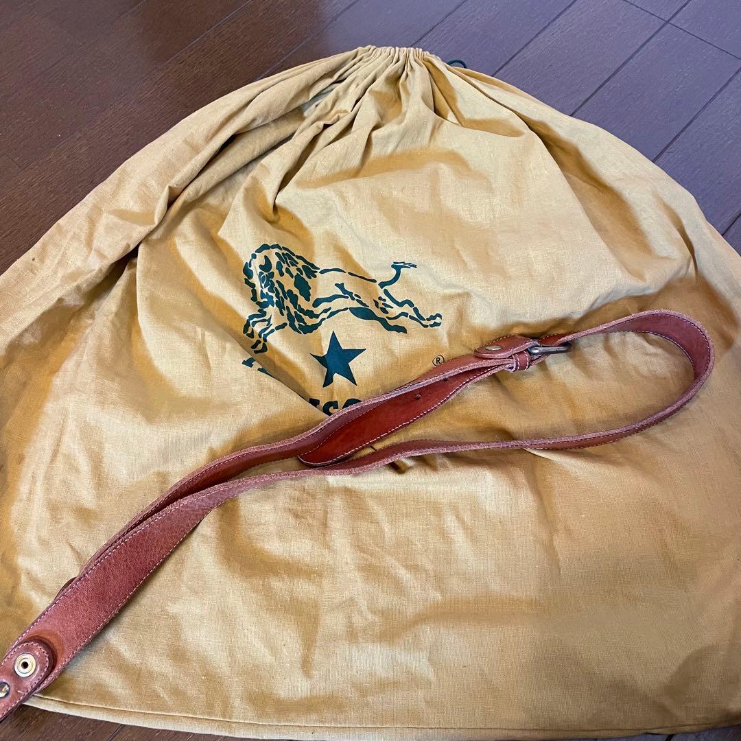 希少 IL BISONTE 本革 レザー トラベルバッグ ボストンバッグ 鍵付き