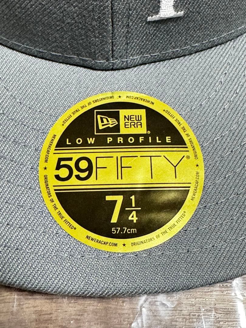 WTAPS NEWERA 7 1/4 グレー サイズS 59FIFTY 新品