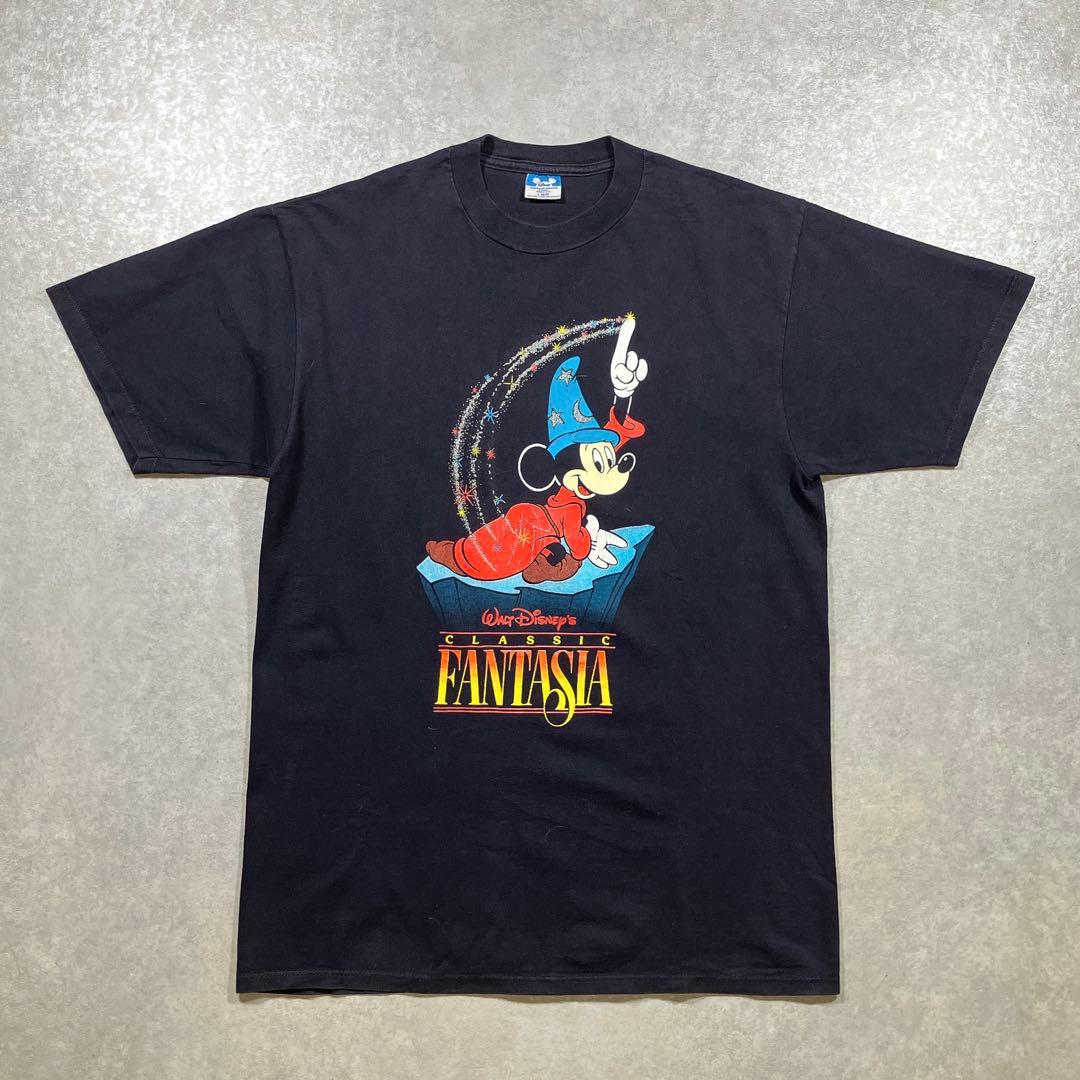 【激レア】80s USA製 Disney Fantasia ミッキー Tシャツ