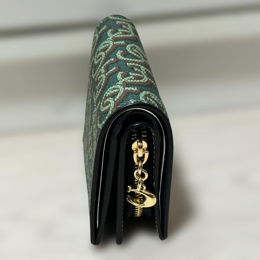 ❤週末処分セール❤【新品・未使用】COACH 二つ折り財布 ロゴパターン