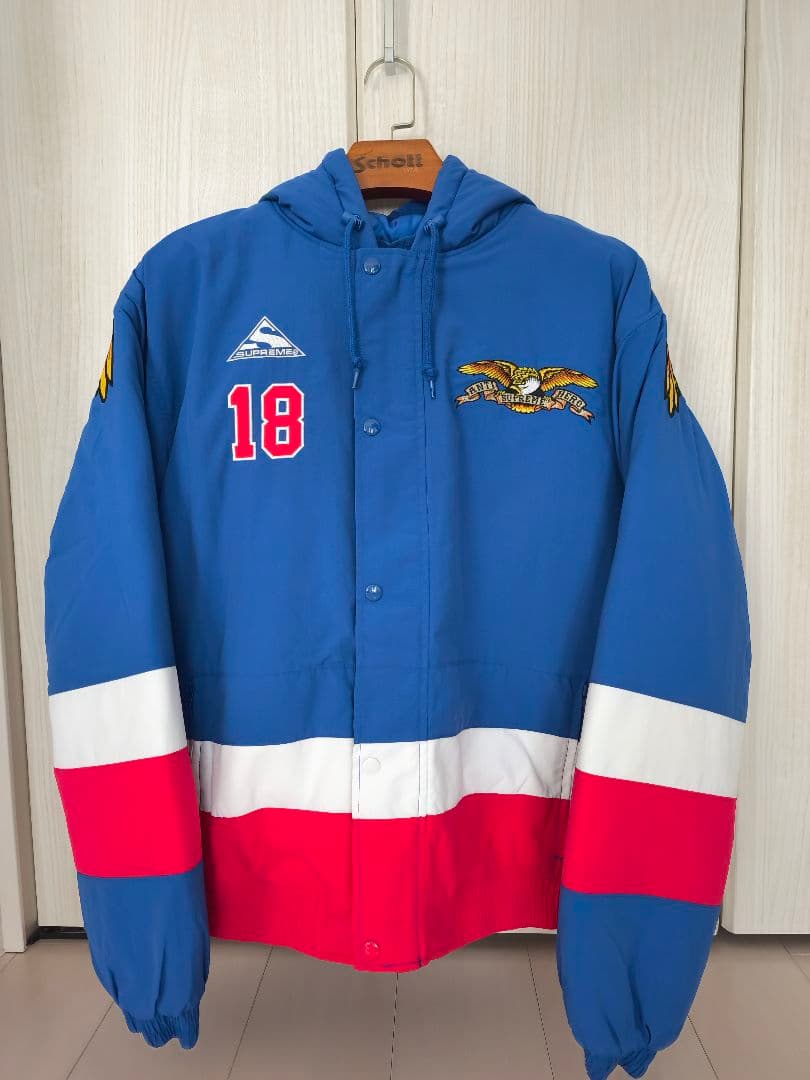 ジャケット・アウター Supreme x ANTIHERO Stadium Jacket \"Blue