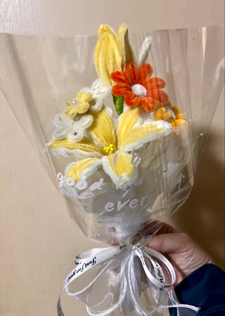 モールフラワー　記念日の花束