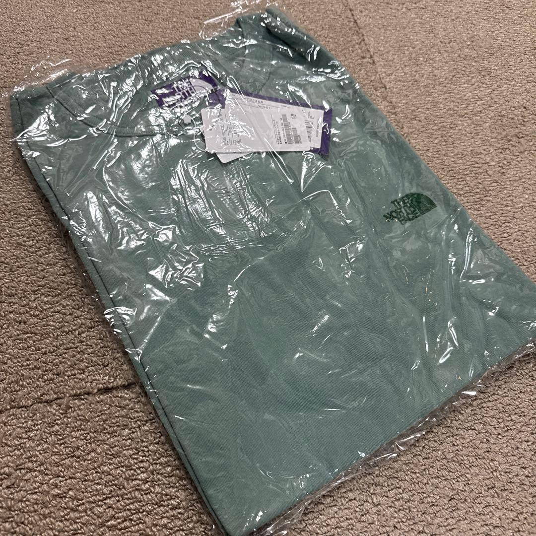 【GLR別注】 ノースフェイスパープルレーベルTシャツ（グリーン）