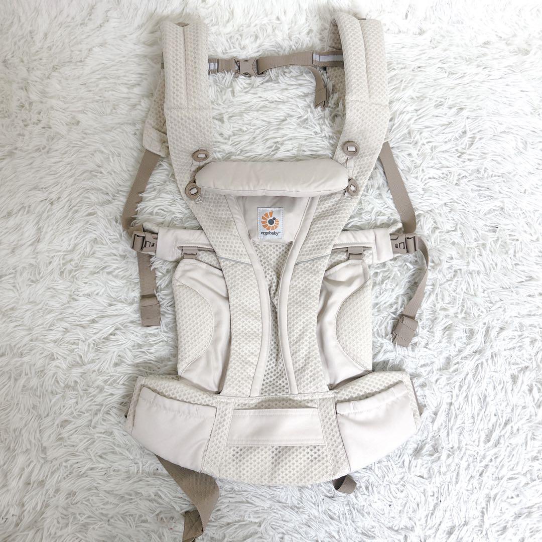 【美品】ergobaby_エルゴ_オムニブリーズ_ナチュラルベージュ