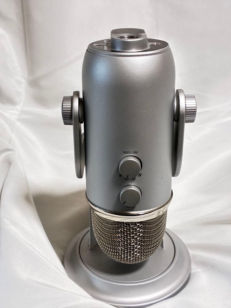 【Blue Yeti】 シルバー コンデンサーマイク