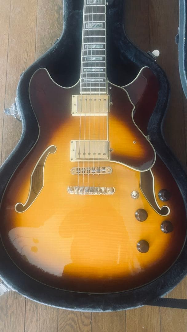 Ibanez AS-103-VB 12-02ハードケース付き