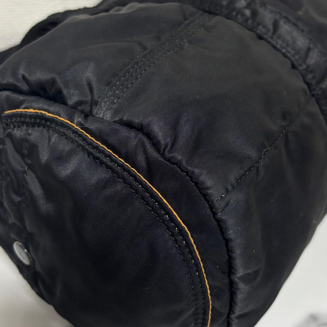 希少 PORTER タンカー ミニボストン バック L ブラック ダッフルバッグ