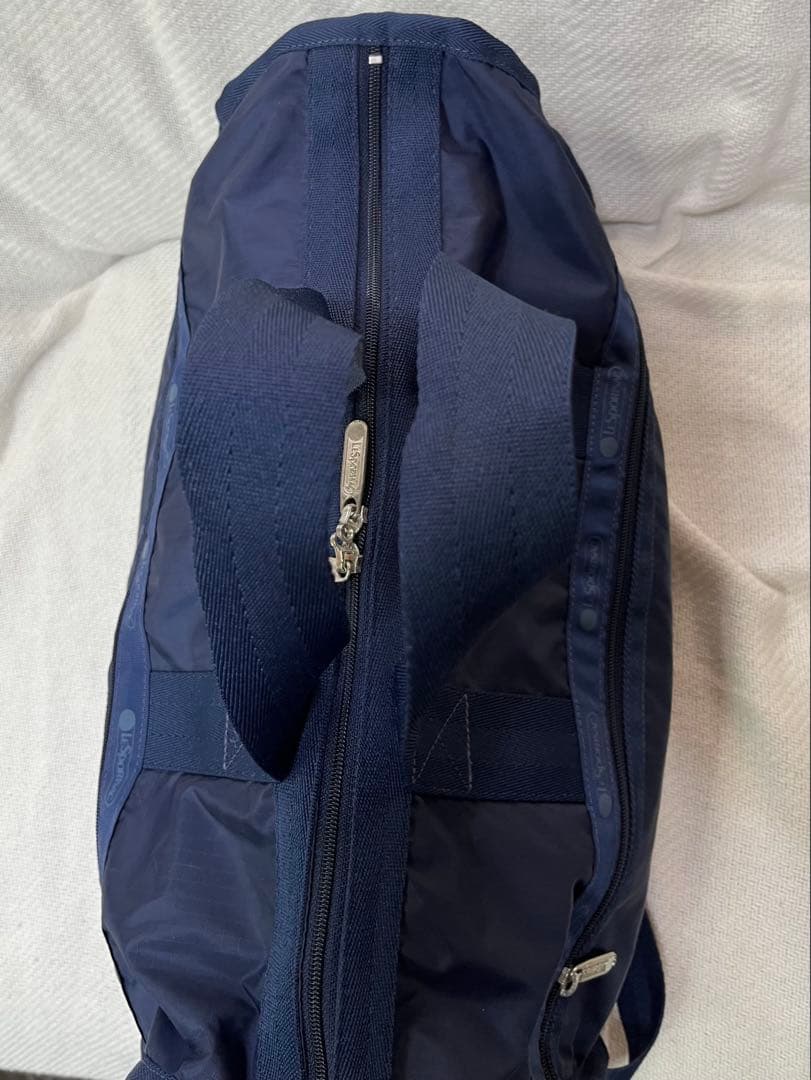超美品✨レスポートサック　ボストンバッグ　2WAY ネイビーポーチ付き　ナイロン