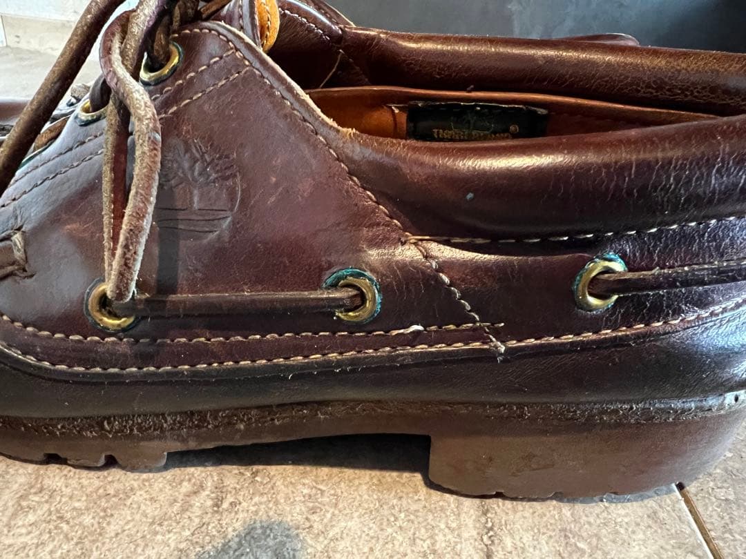 Timberland 90s USA製 3EYE モカシンシューズ