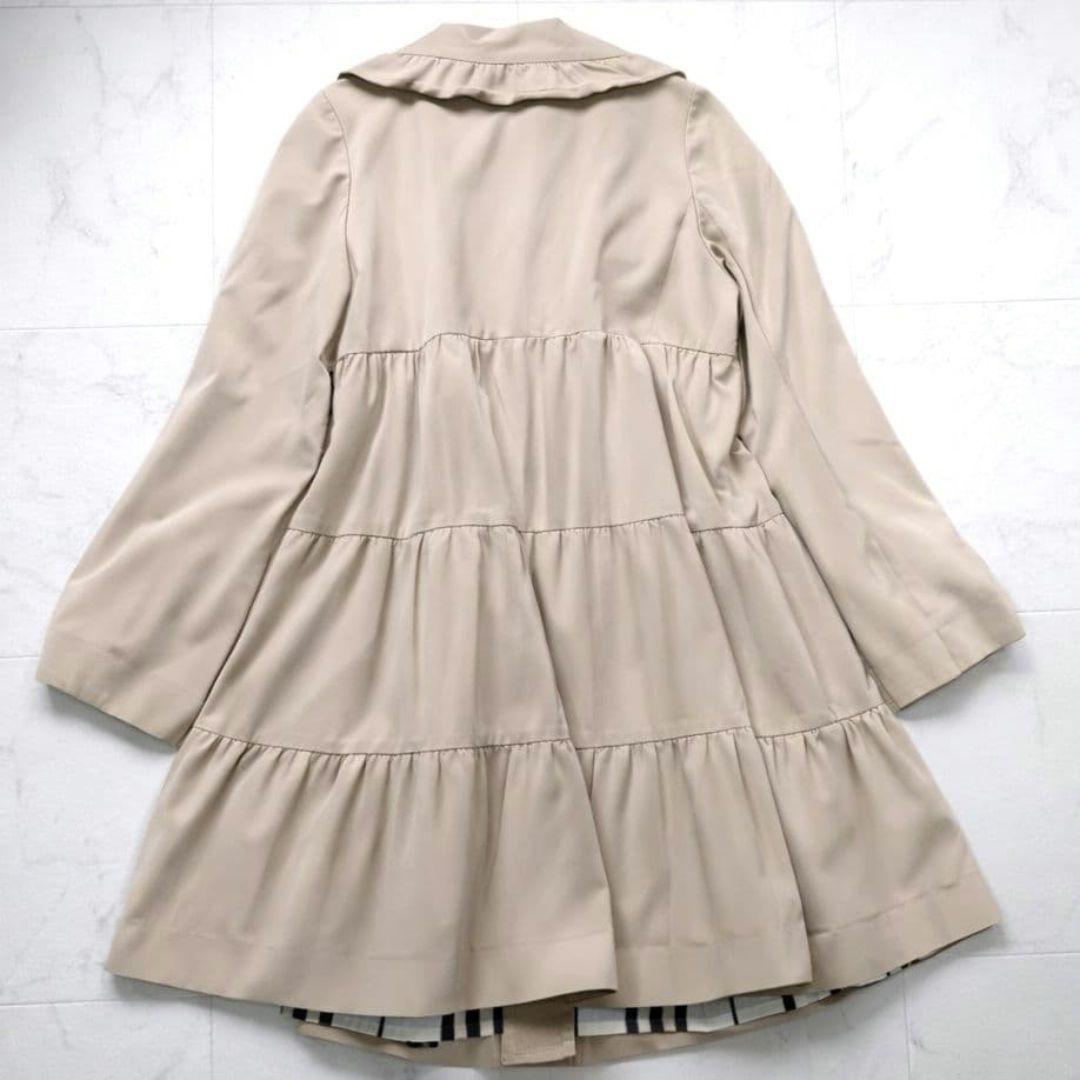 BURBERRY BLUE LABEL ティアード トレンチコート